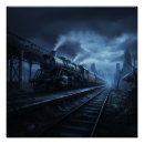 Zoek naar oude treinen posters Stoomlocomotief