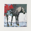 Zoek naar zwarte paarden kunst Equine