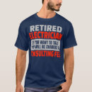 Zoek naar elektricien humor tshirts Grappig