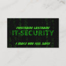 Zoek naar beveiliging visitekaartjes Gegevensbescherming