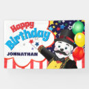 Zoek naar circus birthday spandoeken Schattig