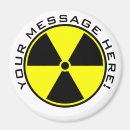 Zoek naar radioactief magneten Symbool