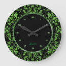 Zoek naar zwarte achtergrond klokken Groen