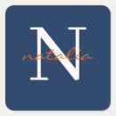Zoek naar monogram stickers Initiële