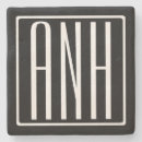 Zoek naar initialen onderzetters Chic