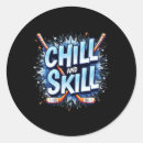Zoek naar vaardigheden stickers Hockeystick