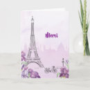 Zoek naar paarse iris kaarten uitnodigingen gast