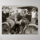 Zoek naar vintage motorfiets posters Zwart wit