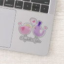 Zoek naar liefde vogels stickers Schattig