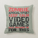 Zoek naar zombie kussens Humor