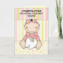 Zoek naar eerste tand kaarten Baby