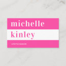 Zoek naar fuchsia visitekaartjes Minimalistisch