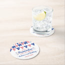 Zoek naar rood en wit onderzetters Gast