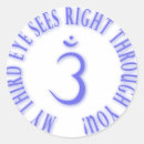 Zoek naar derde chakra stickers Ajna