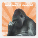 Zoek naar gorilla stickers Aap
