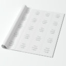 Zoek naar uw logo hier cadeaupapier Maak je eigen