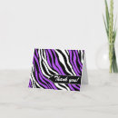 Zoek naar zebraprint kaarten Dank je