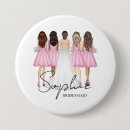 Zoek naar bruidsmeisje buttons Meisjesuitje