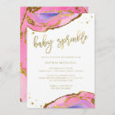 Zoek naar agate babyshower uitnodigingen Waterverf