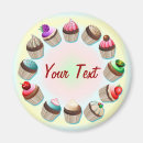 Zoek naar cupcakes magneten Chocolade