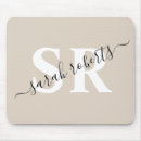 Zoek naar monogram muismatten Elegant