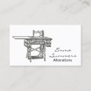 Zoek naar vintage naaimachine visitekaartjes Naaister