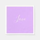 Zoek naar paars en wit servetten Waterverf