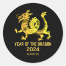 Zoek naar gouden draak stickers Nieuw chinese jaar