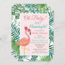 Zoek naar flamingo babyshower uitnodigingen Luau