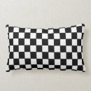 Zoek naar zwart wit schaakbord kussens Patroon
