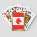 Zoek naar canada speelkaarten Vlag van canada