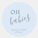 Zoek naar tweeling baby shower stickers Schattig