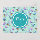 Zoek naar exotische vogel briefkaarten Kleurrijk