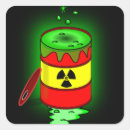 Zoek naar giftig stickers Riskant