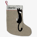 Zoek naar kat kerstsokken Zwarte en witte kat