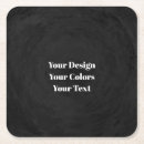 Zoek naar leeg onderzetters Blanco