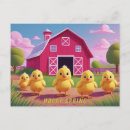 Zoek naar baby kuikens briefkaarten Lente