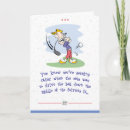 Zoek naar golfspeler verjaardagskaarten Cartoon