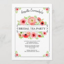 Zoek naar bridal shower tea party uitnodigingen Elk persoon