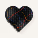 Zoek naar stippen notitieboeken Zwart wit