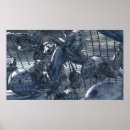 Zoek naar schaduw kunst Zilver