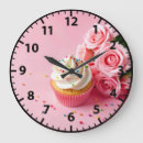 Zoek naar roze cupcake klokken Bakkerij