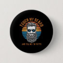 Zoek naar grappige baard buttons Vaders grap