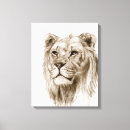 Zoek naar katten tekening canvas prints Schets