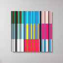 Zoek naar kleurrijke kunst Retro