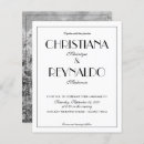 Zoek naar art deco huwelijk uitnodigingen Formeel