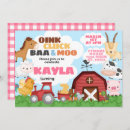 Zoek naar oude macdonald uitnodigingen Petting zoo