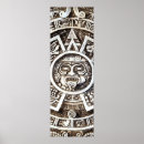 Zoek naar mayan kalender posters Aztec