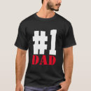 Zoek naar nummer 1 papa tshirts Nummer één vader
