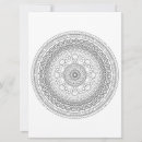 Zoek naar het cirkelen kaarten Zwart wit